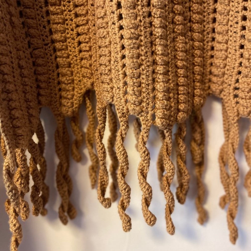 Zara Studio Fringed Two-Tone‎ Sweater Limited Edition - Picture 7 of 10
